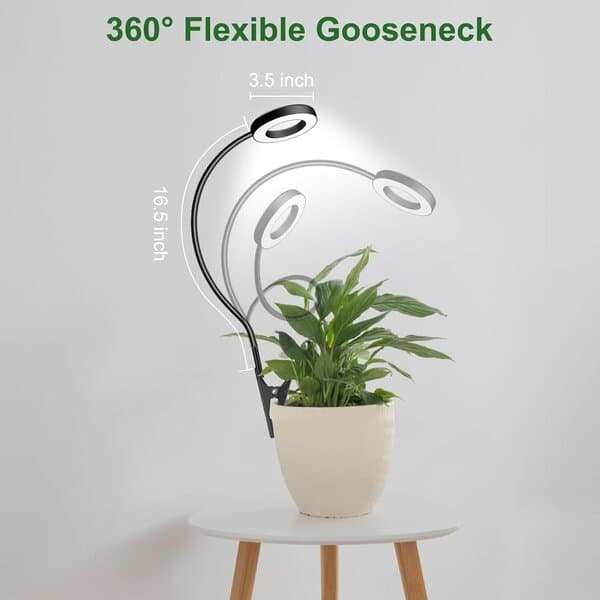 LED Plantelys Sukkulent Vækstlys