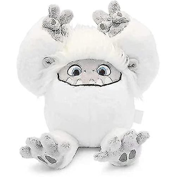 Abominable Everest Söt Snömonster Plysch Djur Ryggsäck Plyschleksak Sovande Supermjuk Everest Snögubbe Docka Ryggsäck Jul Födelsedagspresent