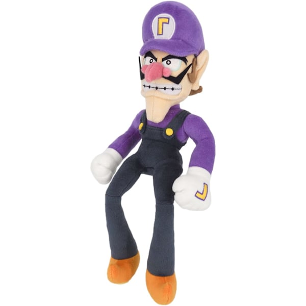 Super Mario All-Stars 1422 Waluigi Plyschleksak, 12,5 tum, Flerfärgad