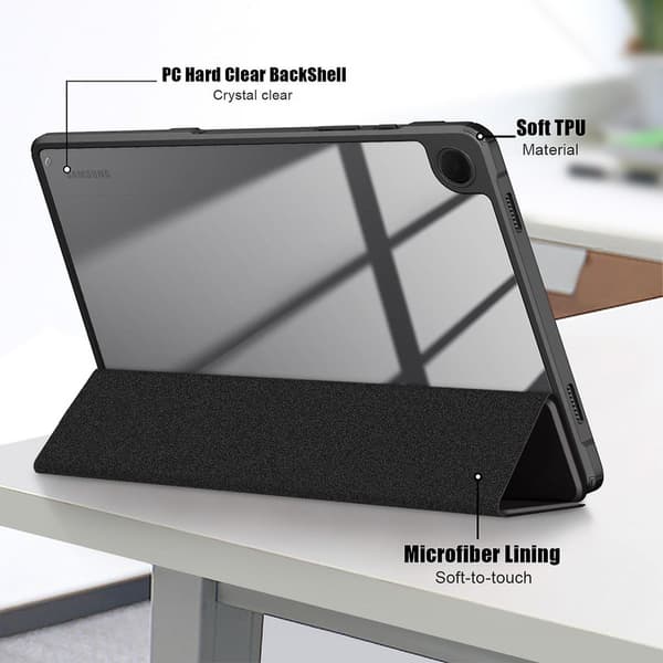 3-folding PC-nettbrettveske for Samsung Galaxy Tab A9+