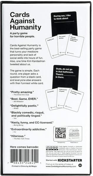 Brettspillet Cards Against Humanity