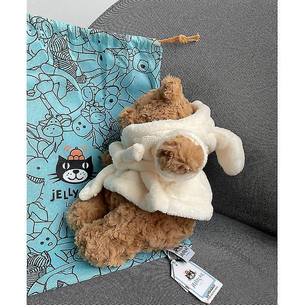 Kosedyr Bartholomew Bear Badekåpe MEDIUM - H26 X B12 CM