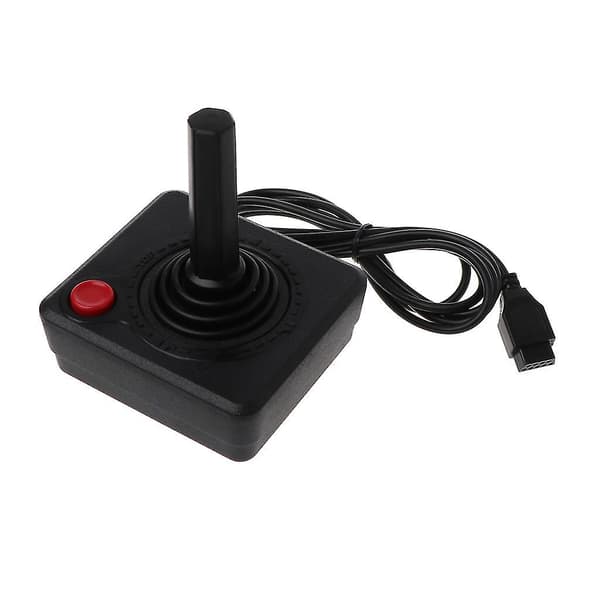 Retro Classic Controller Gamepad Joystick til Atari 2600 Game Rocker med 4-vejs Styrestik og Enkelt Aktionsknap