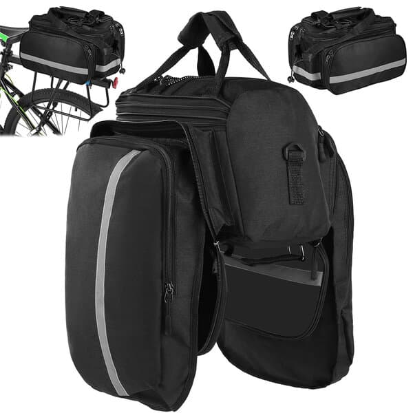 0,00 kg Cykeltaske, sort