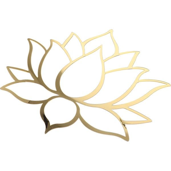 Lotus-tarra huoneen seinätarra makuuhuoneen koristeellinen tarra liimattava kukka-tarra