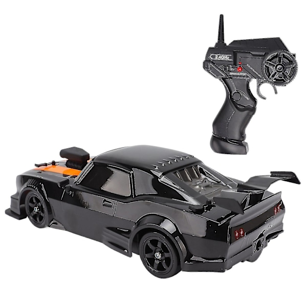 16a04 1/16 RC Driftbil Simulerad 4-hjulsdrift med LED-ljus RC-leksaksbil för över 6 år