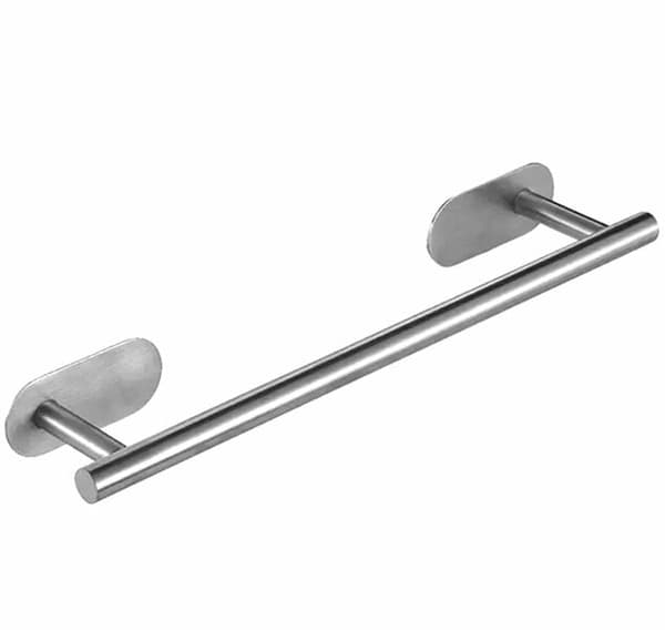 Håndklædeholder 40 cm sølv