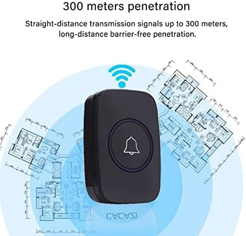 Älykäs langaton ovikello LED-valolla