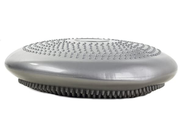 Balancepude med pumpe, grå