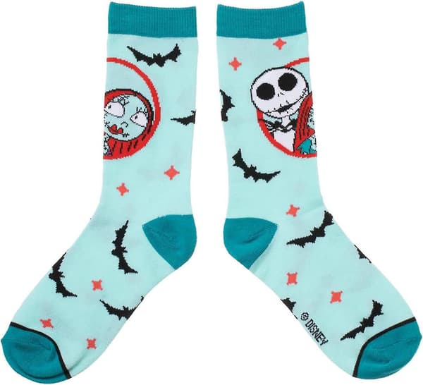 The Nightmare Before Christmas Tema 3-pack Crew Strumpor Presentförpackning