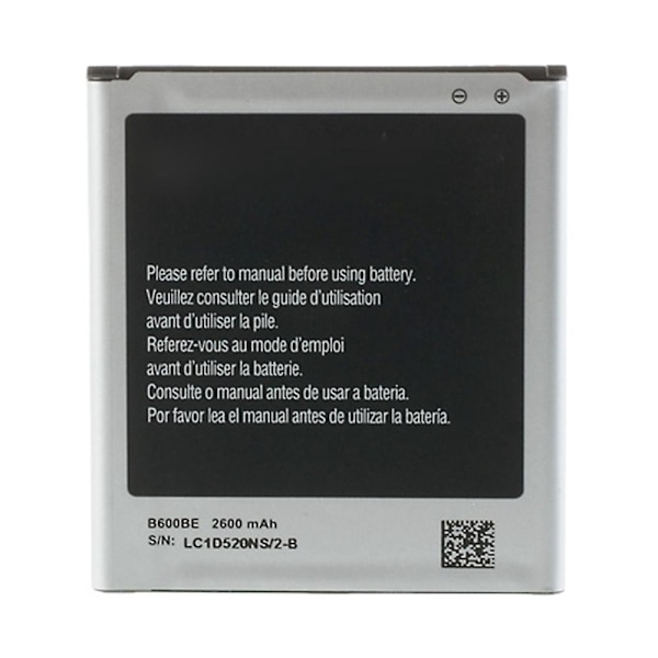 För Samsung Galaxy S4 IV I9500 3.80V 2600mAh Uppladdningsbart Li-ion Batteri Ersättningsdel