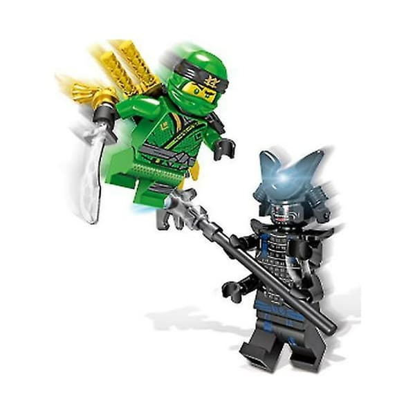 Sæt med 24 stk. Ninja Mini Figurer