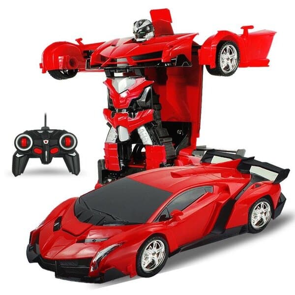 Transformer-auto kaukosäätimellä