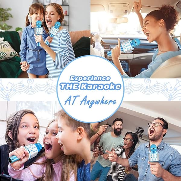 Lasten laulava mikrofoni, langaton Bluetooth-karaokemikrofoni