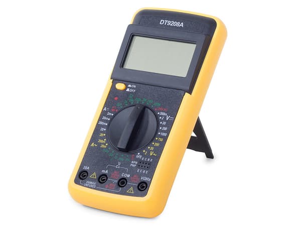 Digitaalinen virtamultimetri LCD DT9208A