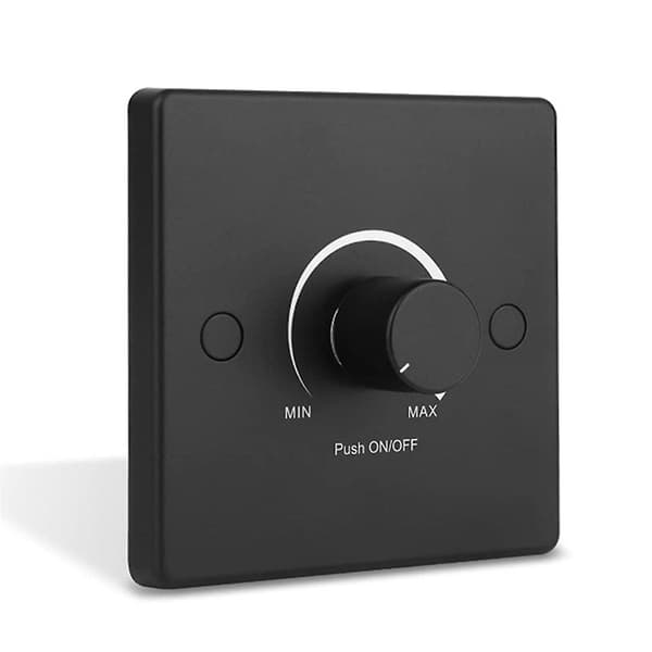 RV Lysdemper Lysbryter Kontrollpanel 12-24V 5A Universal PWM Dimmer Lavspenningsdemper