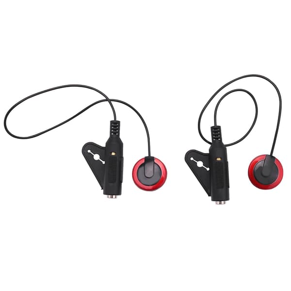 2 st Piezo Kontaktmikrofon Pickup för Gitarr Violin Banjo Mandolin Ukulele