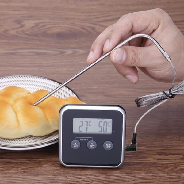 Ugnstermometer, digital kökstermometer med sond
