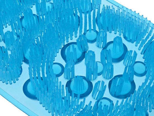 Kropsmassager - badesvamp, 1 stk Blue