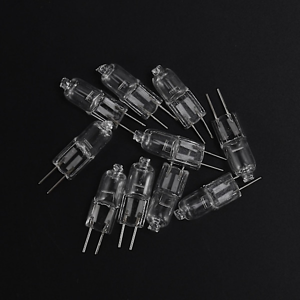 10 stk., G4 Halogenlampe 12v 35w Stiftlampe Varm Hvid