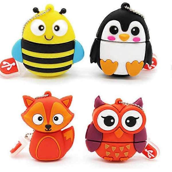 16GB USB Flash Drive, 5-pak, USB Memory Stick Pendrive