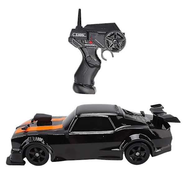 16a04 1/16 RC Driftbil Simulerad 4-hjulsdrift med LED-ljus RC-leksaksbil för över 6 år