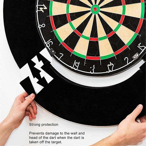 Dartboard Surround Seinäsuoja Eva Liitos Dartboard Taustalevy Surround, Seinäsuoja 18-tuumaiselle Dartboardille