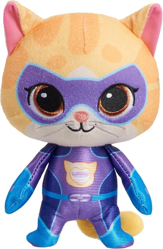Junior SuperKitties Legetøj, Bløde og Kælne Killingefigurer, 7 cm