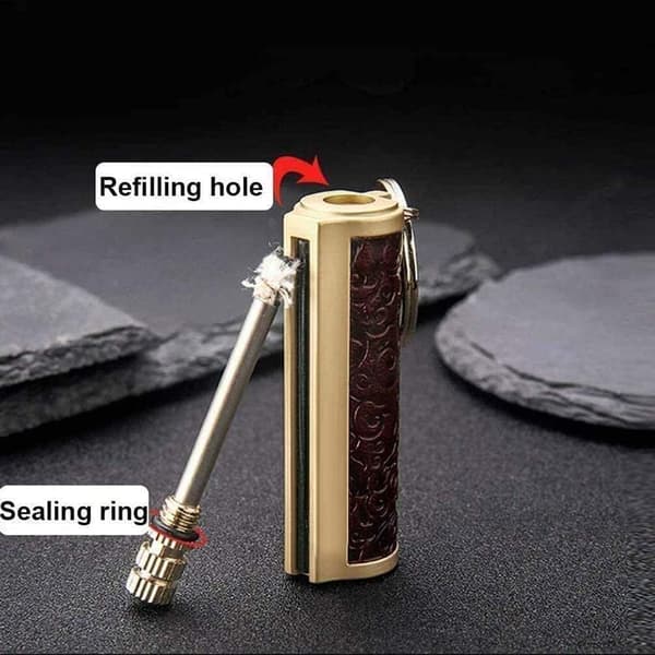 Lighter Nøglering Udendørs Camping Tændstik Lighter Nøglering