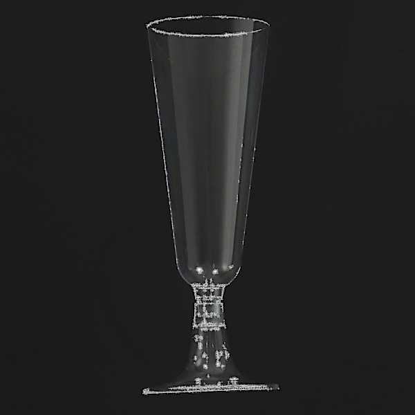 25 st 150 ml Engångs Hårda Plast Champagne Glas Rödvin Glas Bägare Vinglas Fest Festival