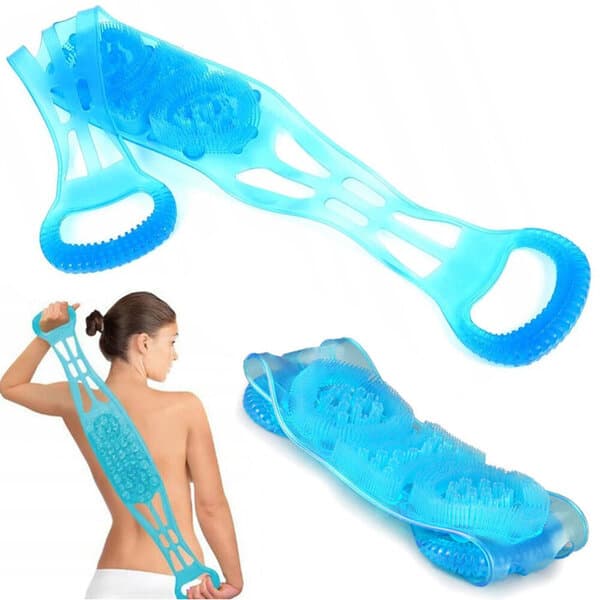 Kropsmassager - badesvamp, 1 stk Blue