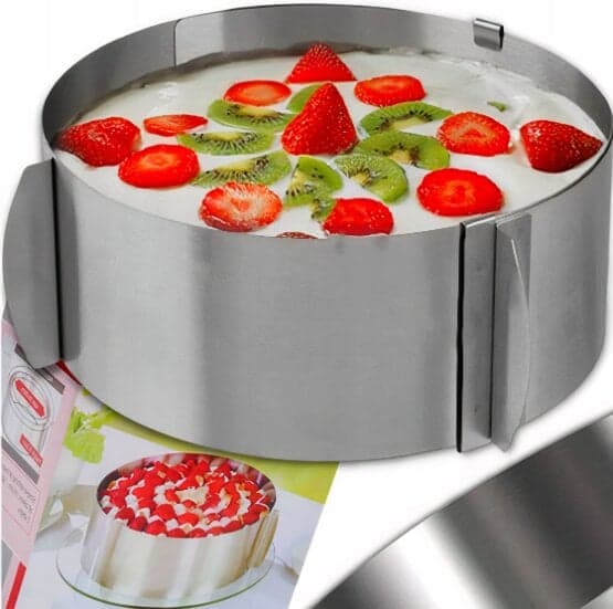 Justerbar bageform til kager, 15-30 cm