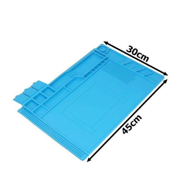 Silikon antistatisk loddematte, 45 x 30 cm