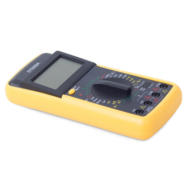 Digitalt strømmultimeter LCD DT9208A