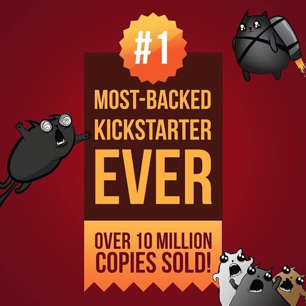 Exploding Kittens -lautapeli (espanjaksi)