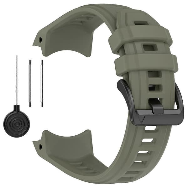 22 mm silikonerem til Garmin Instinct 3 Solar/Instinct 3 AMOLED 45 mm udskiftningsurrem