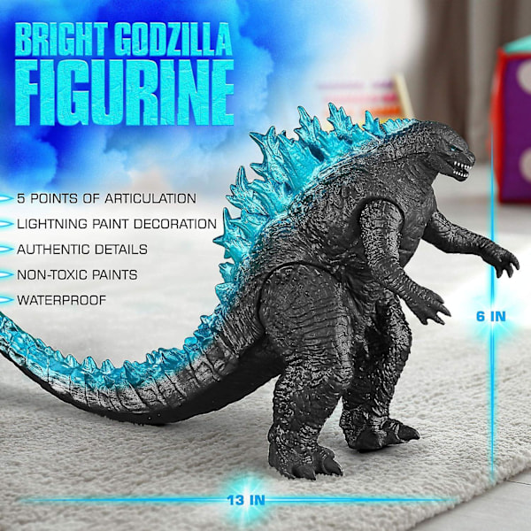 Godzilla Action Figure - Leikkikalut pojille ja tytöille - Godzilla Monster Toy