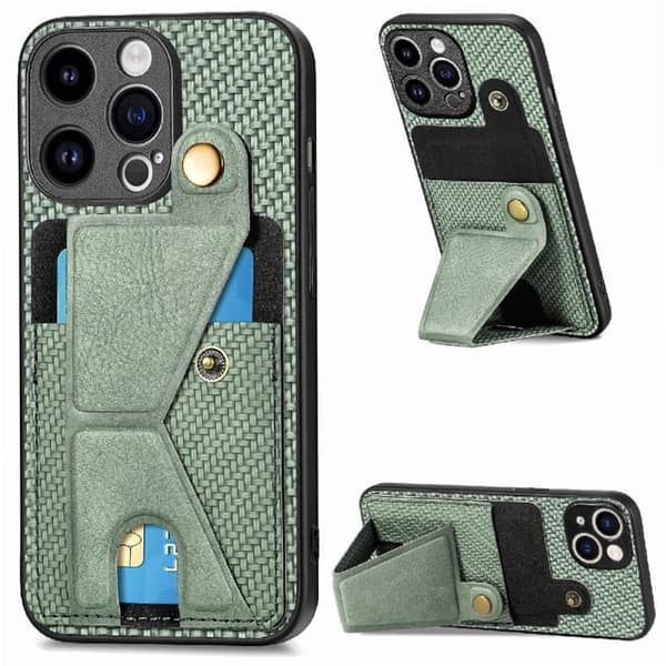 Plånboksfodral för iPhone 16 Pro Max Green