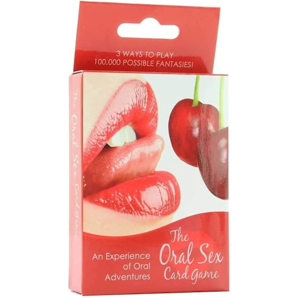 The Oral Sex Card Game, Sexy Kuponger Voksen Par Spill Kort Spill