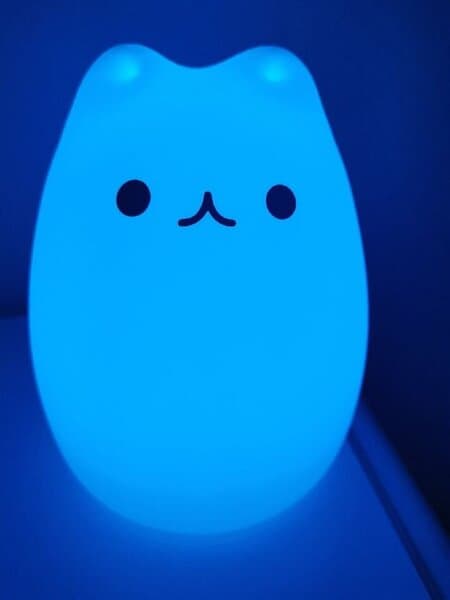 LED nattlampa - katt