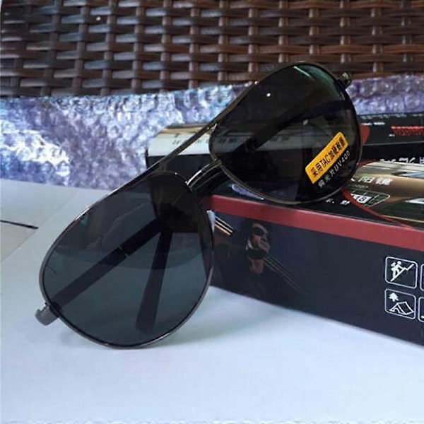 Polariserede Solbriller Mænd TAC Solbriller Kvinde Mand Natkørsel Briller Goggles UV400 Gule Linser Briller