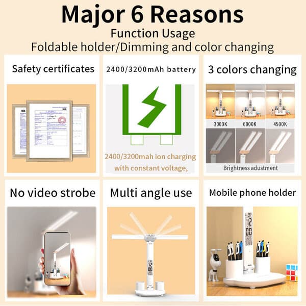LED-bordlampe