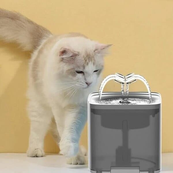 Automatisk vannfontene for katter og hunder, 2l
