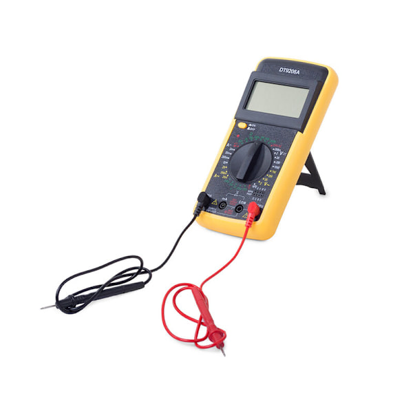 Digitalt strømmultimeter LCD DT9208A