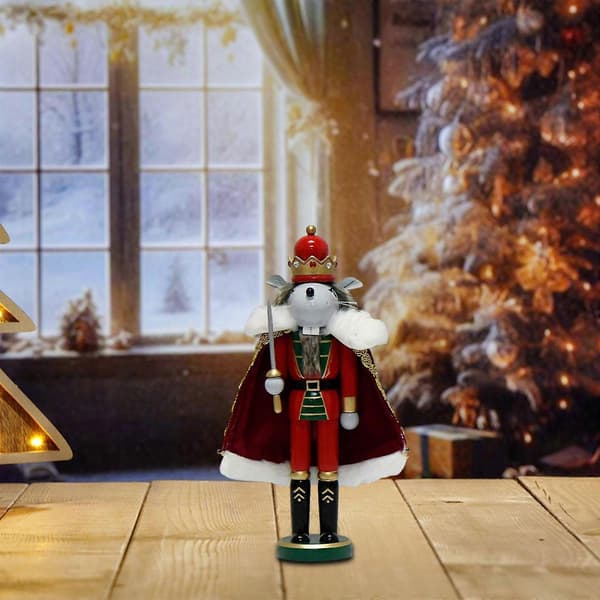 Nutcracker Mouse King Tabletop Figurine Statue Nutcracker Figure