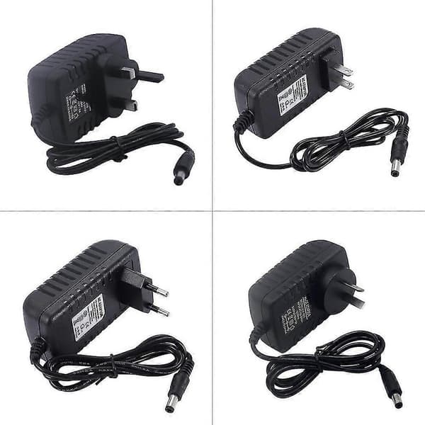 24v 1a 2a 3a 5a 6a 8a 10a Ac/dc Adapter Switch Strømforsyning Oplader 5.5x2.1-2.5mm Hanstik Adapter Til Led Lys