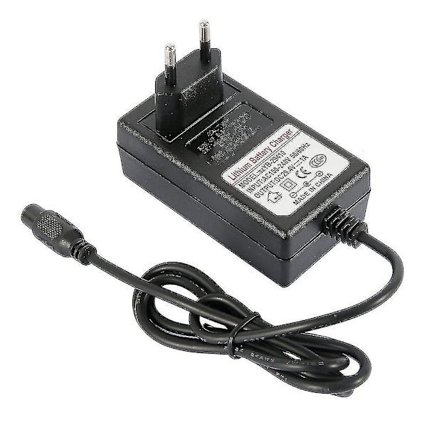 Scooterlader, 24v, 3.3 fot strømtilkobling for Razor E100 E125 E150 E175 E200 E300 E500