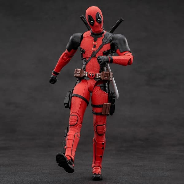 Marvel Deadpool & Wolverine Actionfigurer från ZD Toys, Presentförpackning