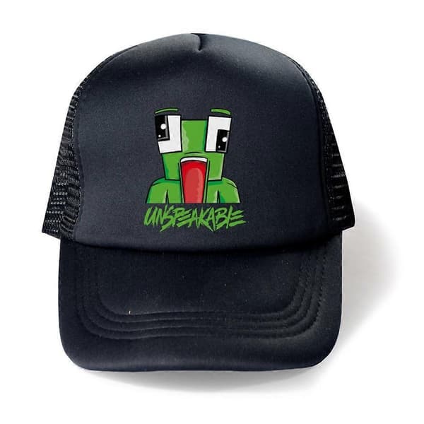 UNSPEAKABLE Lue Sommer Mesh Snapback Baseballcaps Barn Gutter Jenter Justerbar Pustende Solhatt