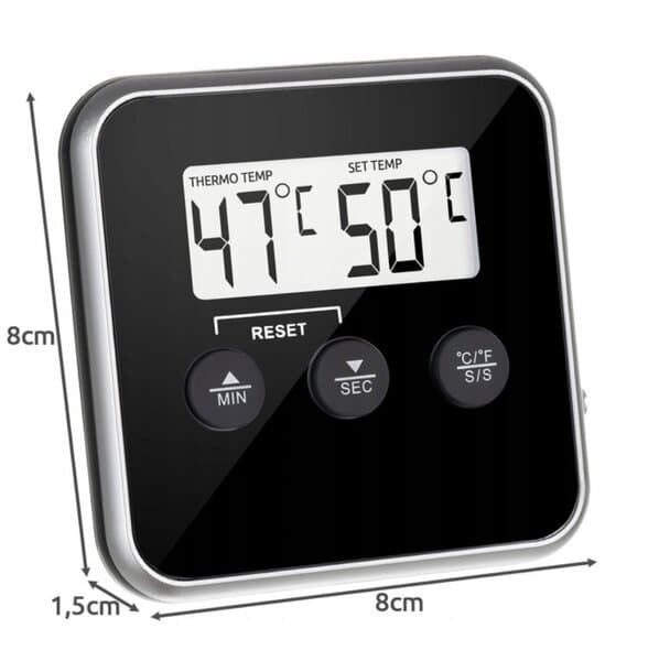 Ugnstermometer, digital kökstermometer med sond